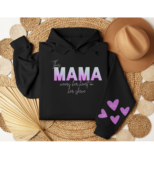 Colorful Mama Custom Hoodie